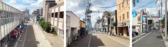 最寄り駅「ＪＲ勝川駅」からDione春日井勝川店までのルート